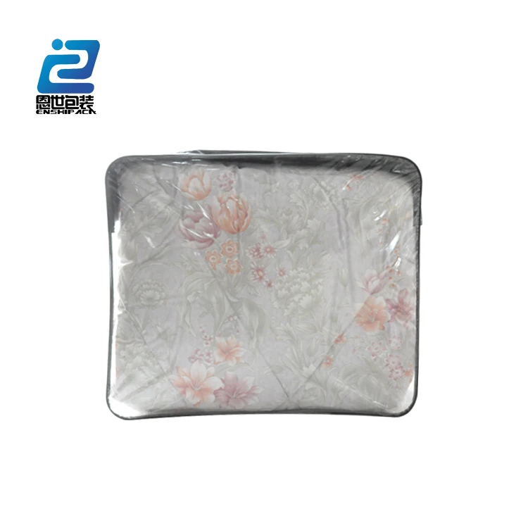 10 pcs Comforter Blanket Storage Bags Clear Vinyl Zipper CYLINDER DIA