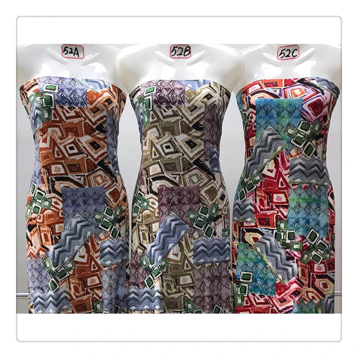 good quality rayonne fabric digital printed 100% reyon fabric telas viscosa for dress