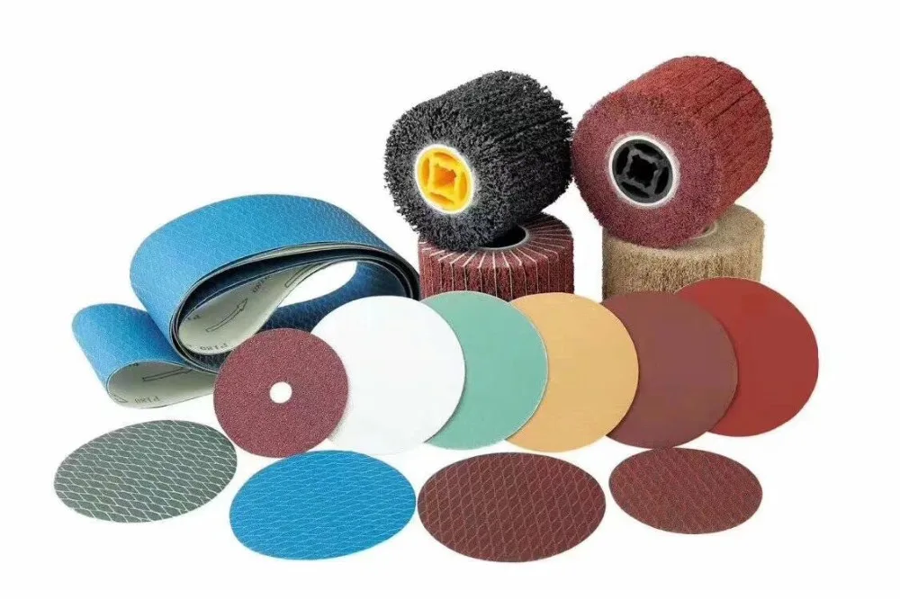 Metal polishing aluminium oxide flap wheel 125mm P120