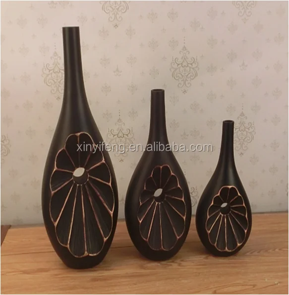 FRP Concise TV Stand Resin Table Top Small Vase Original European Home Decoration