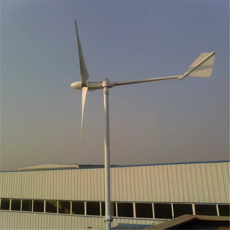 3000w horizontal axis wind mill 3kw wind turbine kit with 3pcs blades