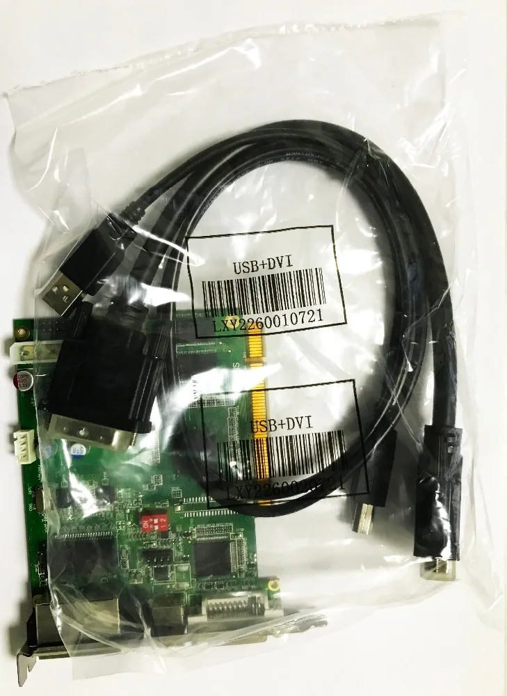 Linsn TS802D отправка карты полноцветный светодиодный дисплей экран карты управления