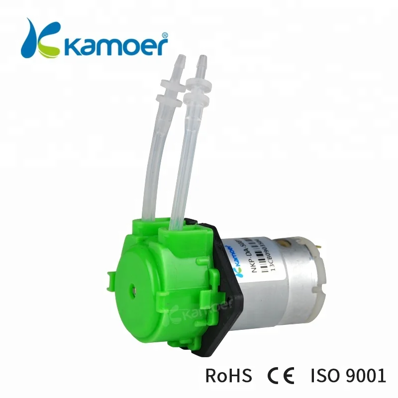 Kamoer NKP OEM head DIY Arduino Mini 12V 24V 6V 3V DC Motor soap dispenser electric peristaltic pump china