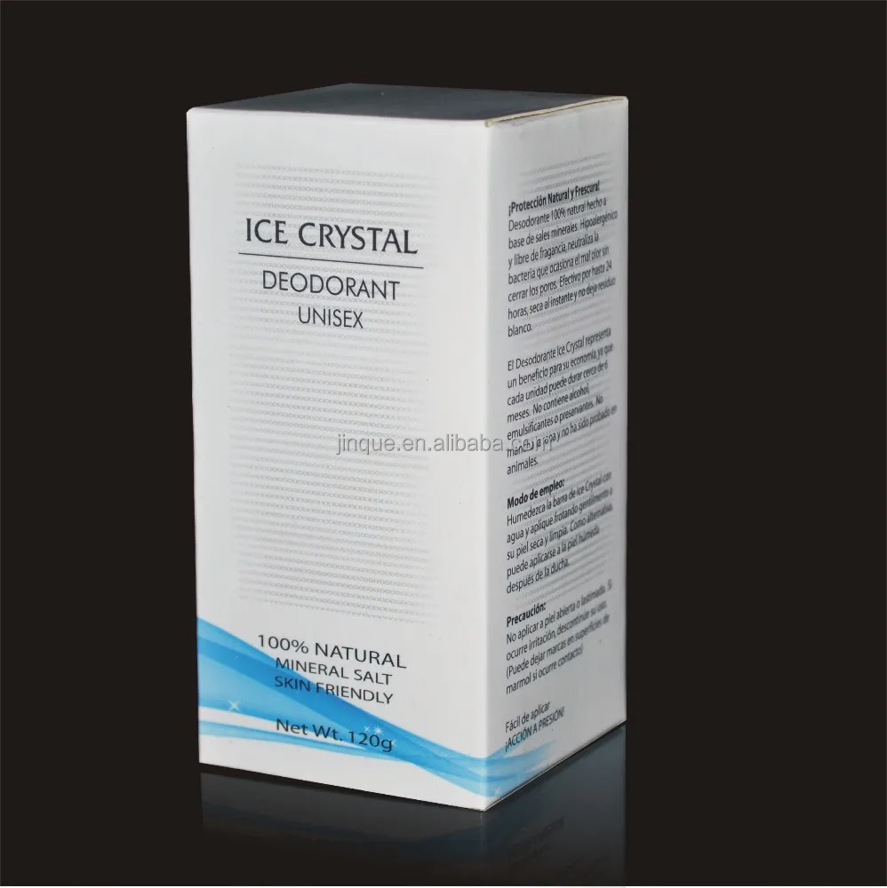 120g natural alum deodorant with free design