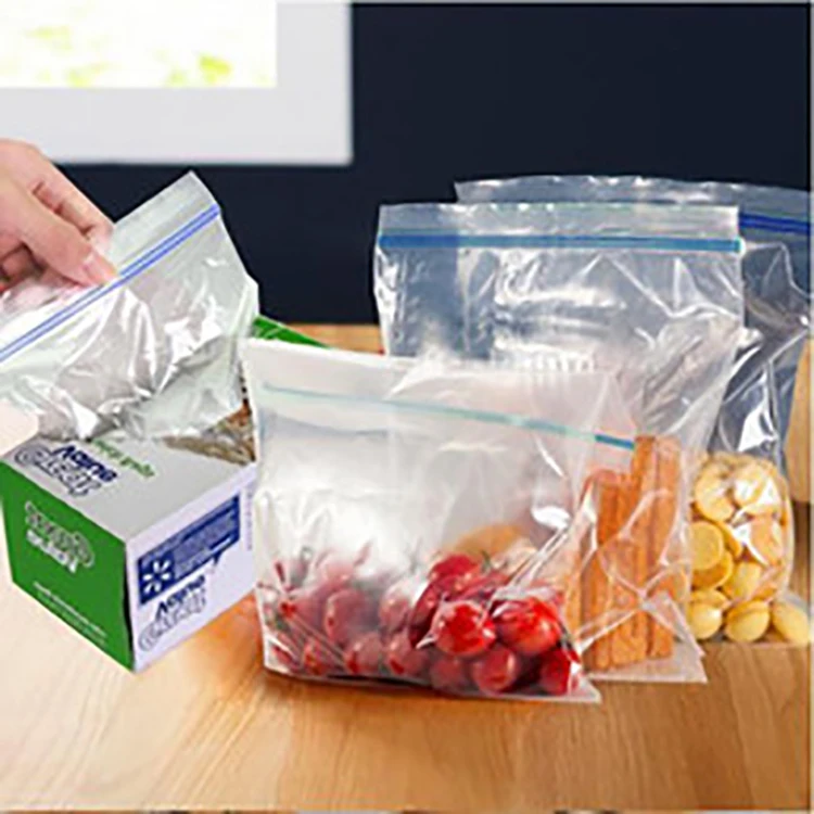 Factory Price Reusable Food Storage Frosted Ziplock Bag
