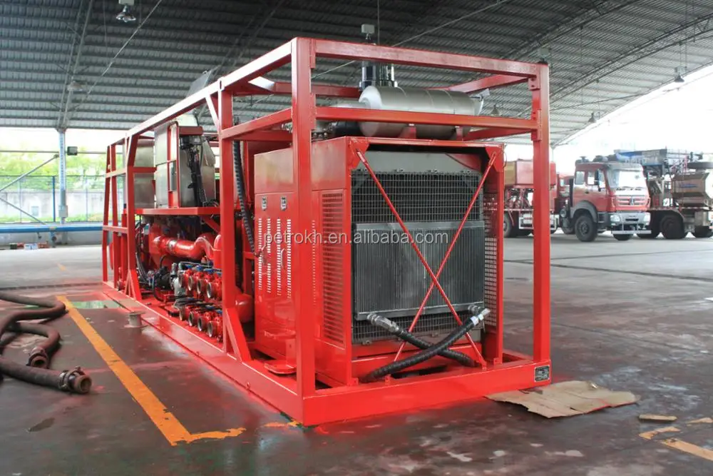 sand blender skid mounted for petroleum oilfield use in middle east or Arab