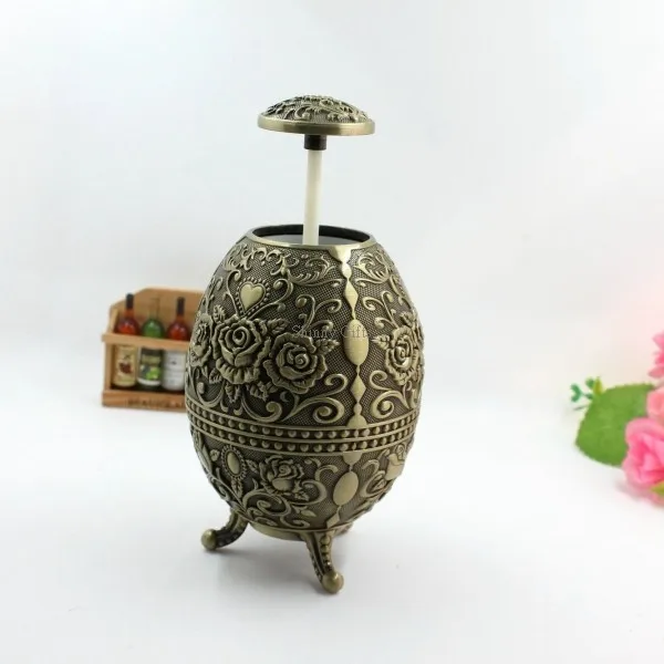 Свадебные подарки бронзовое покрытие яйцо зуб-выбор держатель
