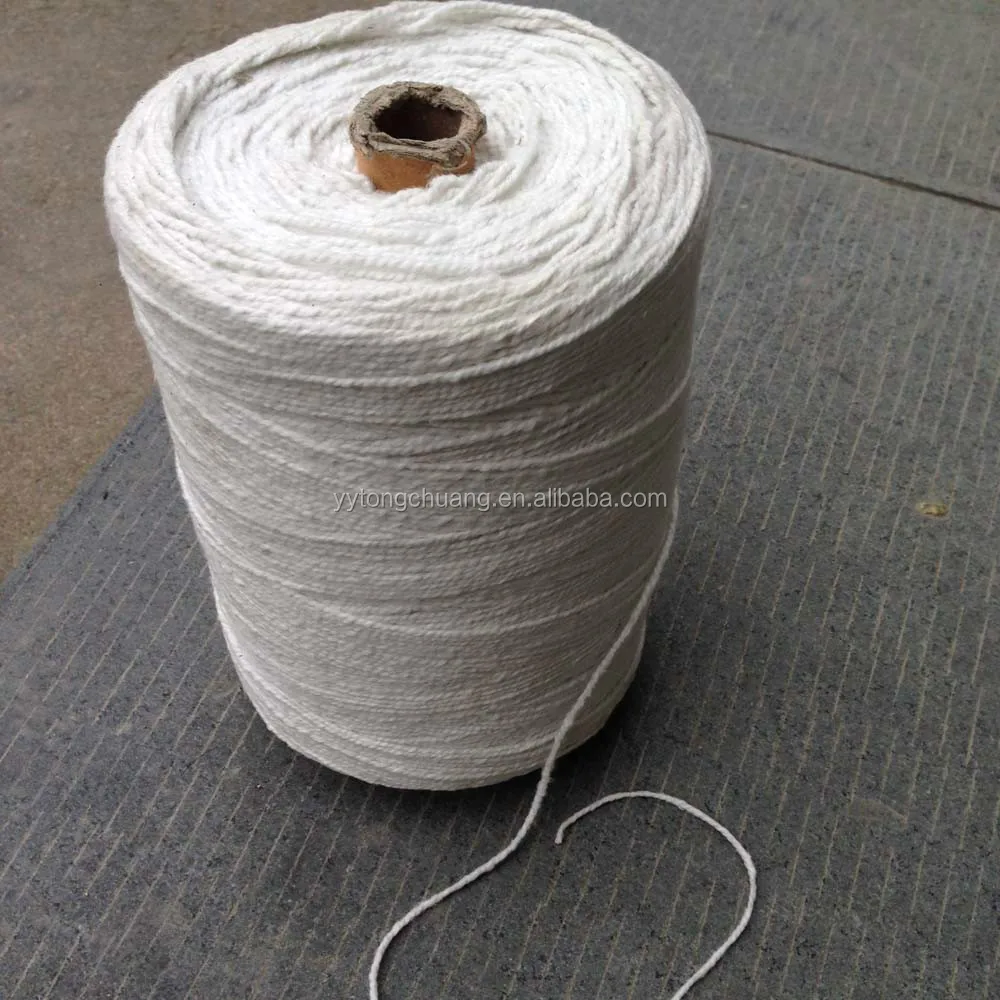 
Refractory ceramic fiber yarn with stainless steel wire reinforced 