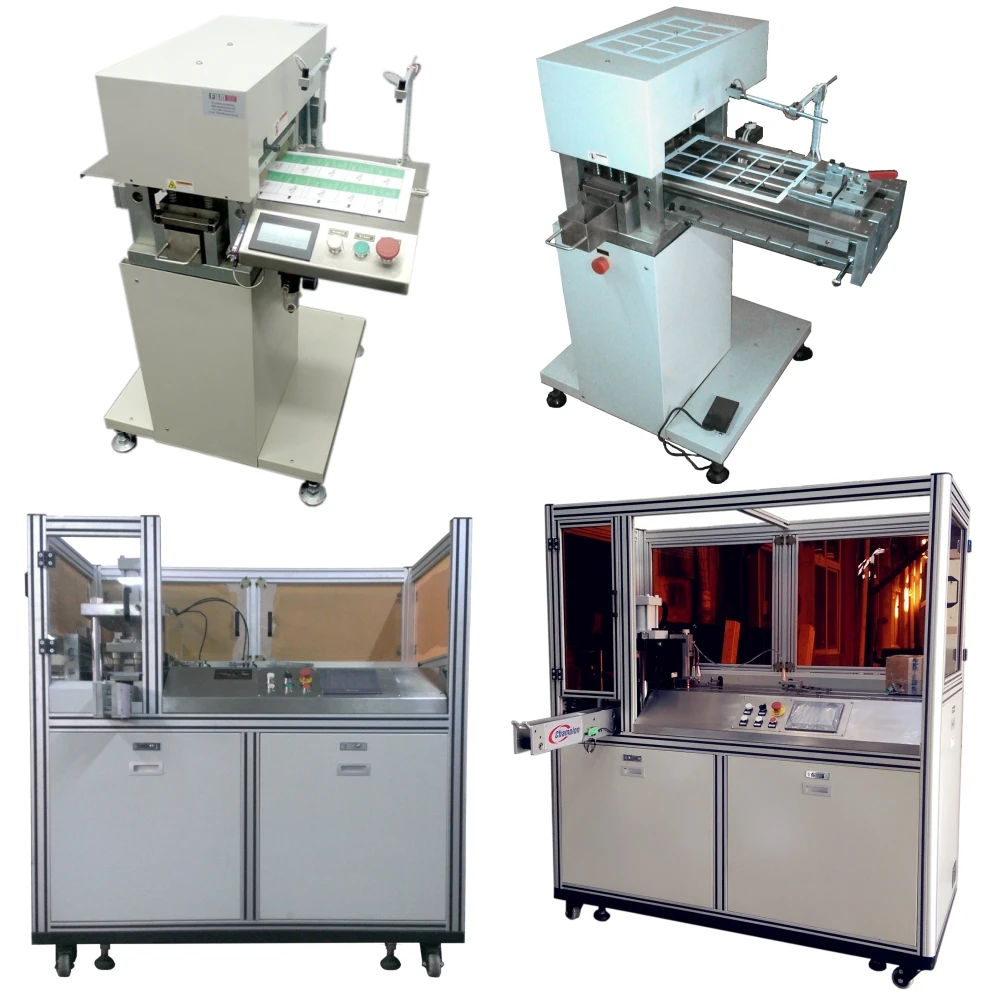 
A4 A3 plastic PVC smart ID card die cutter 