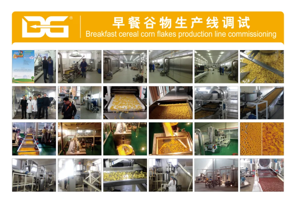 
Corn Chocolate Cream Core Filled Puff Snacks Food Extruder Machine Processing Line 
