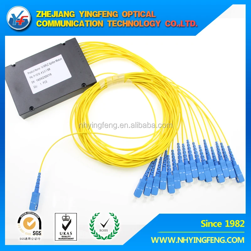 Оптический 1x4 окно PLC сплиттер с SC разъем для КАБЕЛЬНОГО ТЕЛЕВИДЕНИЯ FTTH Телеком