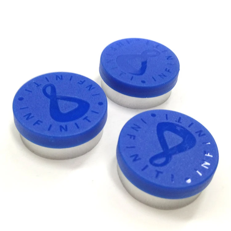 
medical glass vial tear off cover silicone valve flip top cover with custom 