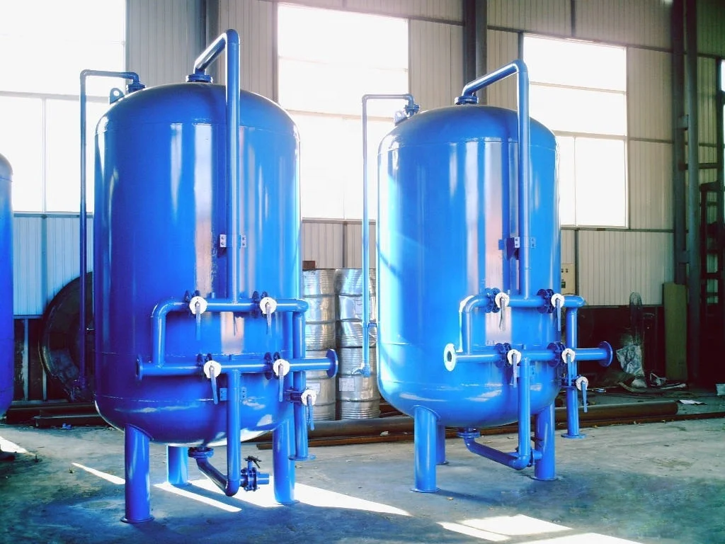 Industrial stainless steel / carbon steel nozzle sand filter housing price made in China
