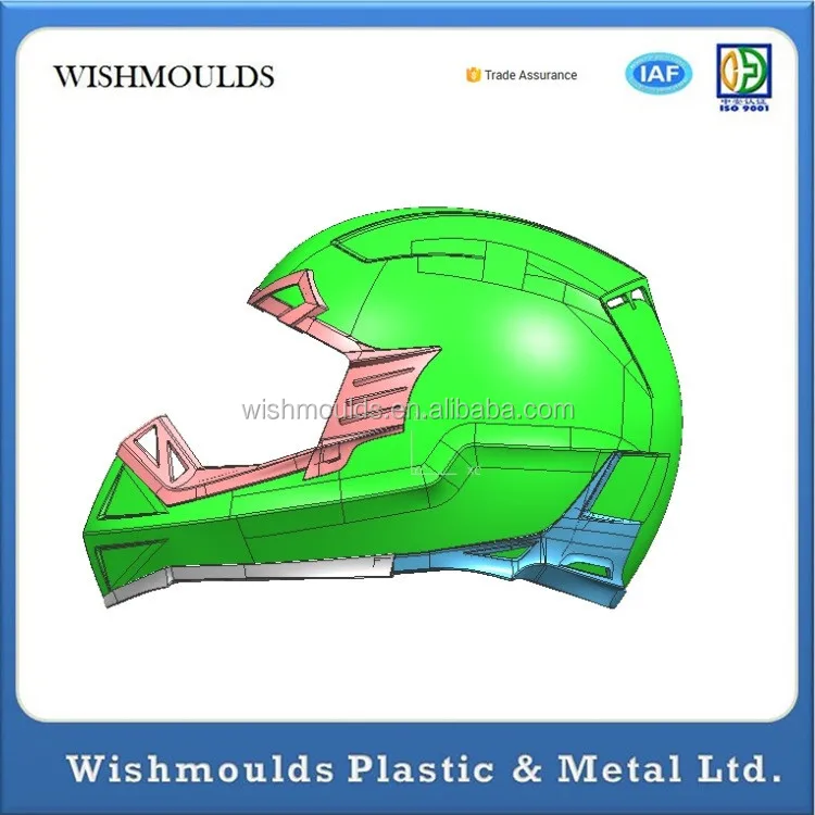  Factory Price Custom Injection motorcycle helmet mold plastic molding