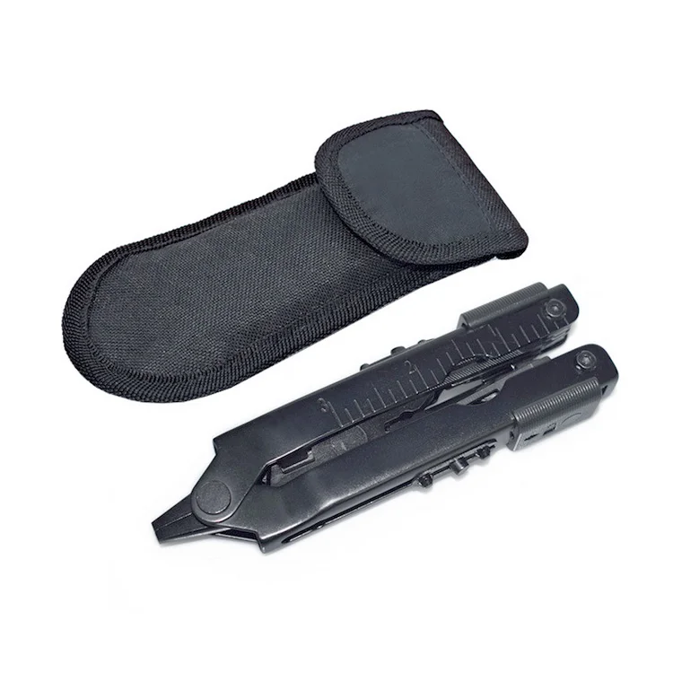 Многофункциональные плоскогубцы из нержавеющей стали, черный многофункциональный инструмент