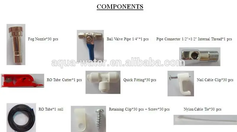 ZEEVAK Mini water fog smoke machine