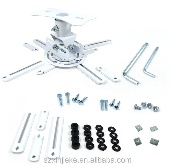 Универсальный потолочный кронштейн для проектора, вешалка для проектора, потолочное крепление с регулируемым удлинителем и рычагом