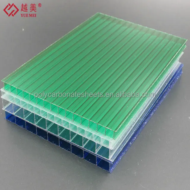 polycarbonate hollow sheet PC roofing panels plastic construction materials