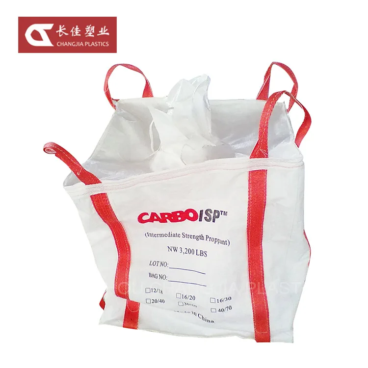 
Top Full Open Breathable Soft Container Pp Ton Big Jumbo Bag For Sand 