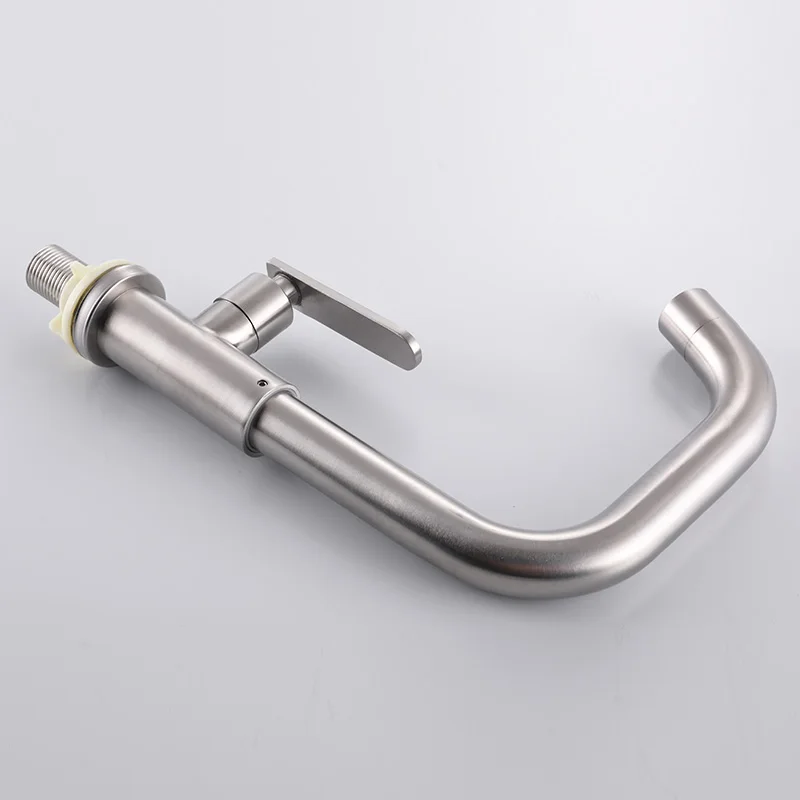 Kitchen Faucets 304 SS Cold Water Filter Taps Purified Water Health Kitchen Sink Faucet Graphic Design Modern Contemporary Hotel