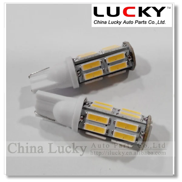 Оптовая продажа свтеодиодный фонарик T10 12smd 7014 чип авто из светодиодов лампы