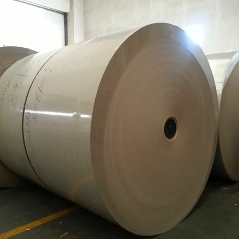 Paperboard in roll stiffness special size 400gsm grey chip board