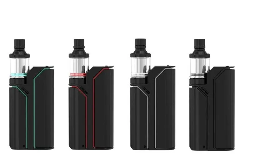 wholesale Reuleaux RX75 Starter Kit With Reuleaux RX75 TC Temp Control Box Mod & 2ml Capacity Top Filling Amor Mini