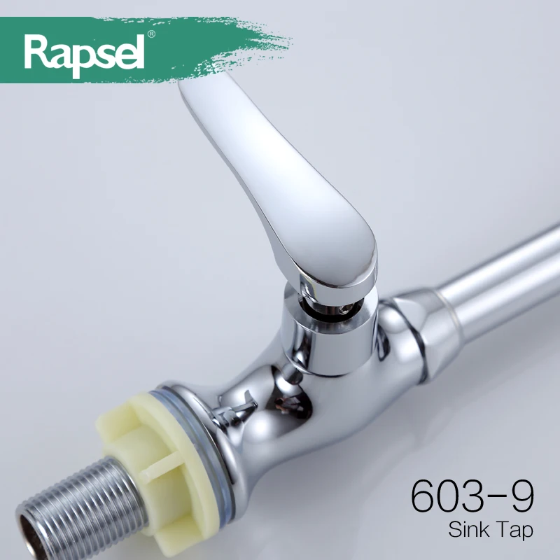 Rapsel High Quality Copper Chrome Single Cold Kitchen Tap