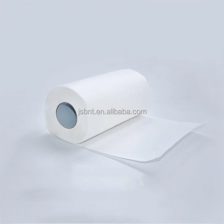 Disposable Bamboo Pulp Paper Towel 2 Ply Strong Oil Water Absorption Embossing Kitchen Paper