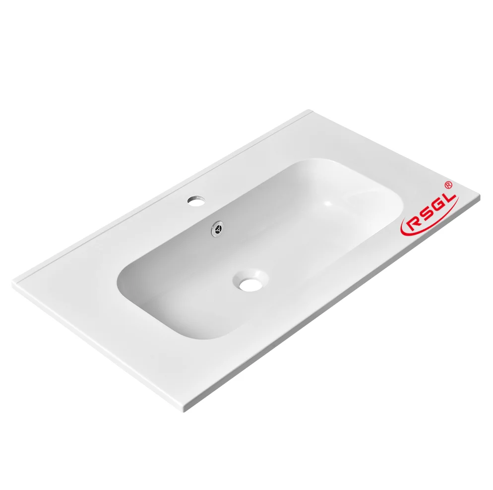 retangular china sanitary ware cabinet corner wash basin