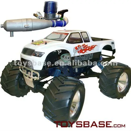 
1:8 Big Wheel Three Speed Big RC Gas Car - 21 Nitro Engine 