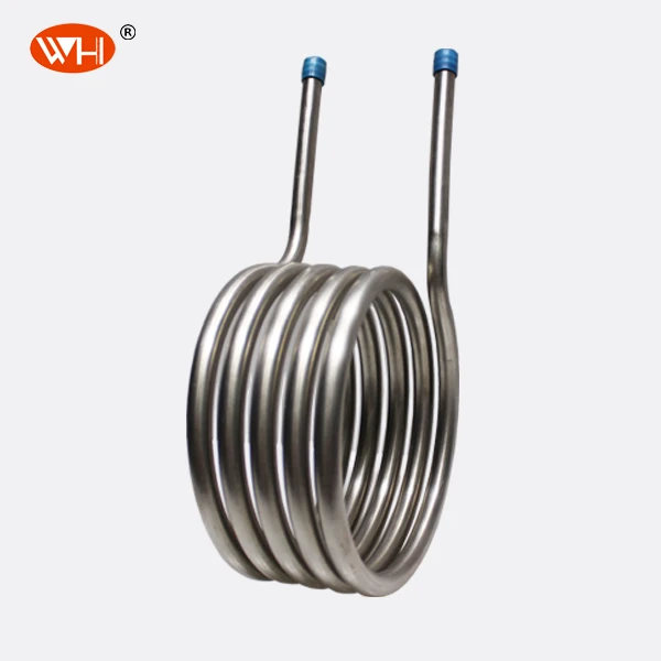 Coil Titanium Tubes Air Conditioner Condenser Coil China Manufacturer Spiral Heat Exchanger