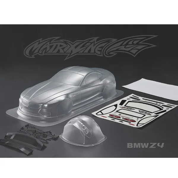 RC Car body clear carshell with Sticker Window masks