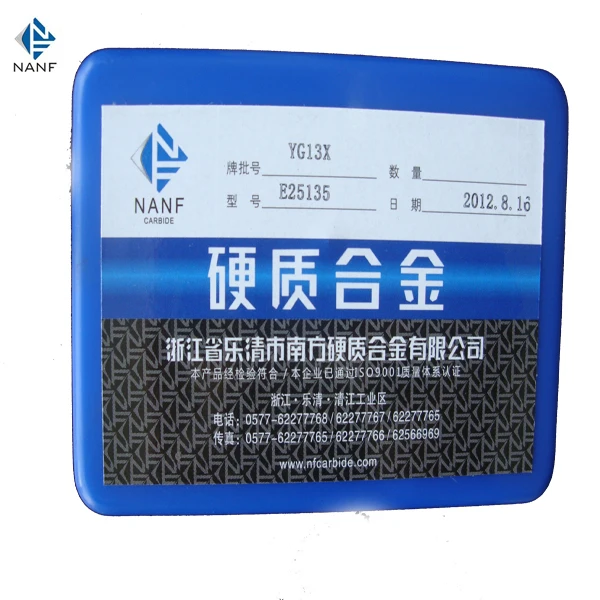 for making milling tools,, turning tool A4Type yg6 cemented carbide brazed  tips