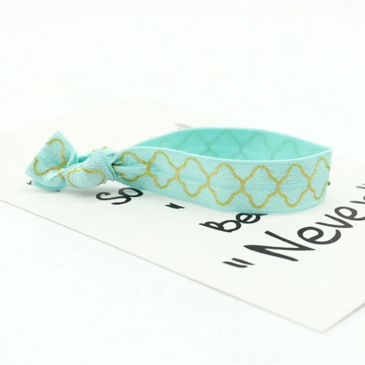 
Top Quality Fold Over Elastic Hair Tie Bands Ponytail Holder Hair Rope Yoga Ties Bracelets For Girls Women Ladies 