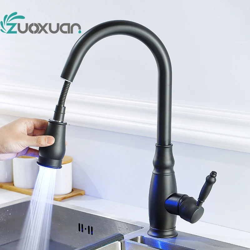 Single Cold Faucet Wall Kitchen Faucet Folding Retractable Rotary Stretch Vegetables Basin Sink Faucet