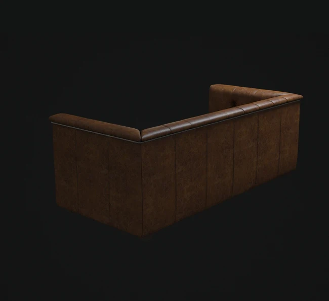 2-местный кресло в винтажном стиле; Итальянская кожа/Германия дизайнерский диван на двоих