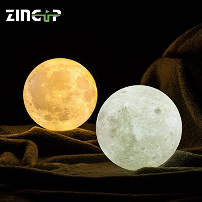 Alibaba Led Lunar Shaped Portable 3D Moon Lamp Night Light Led Light Bulb