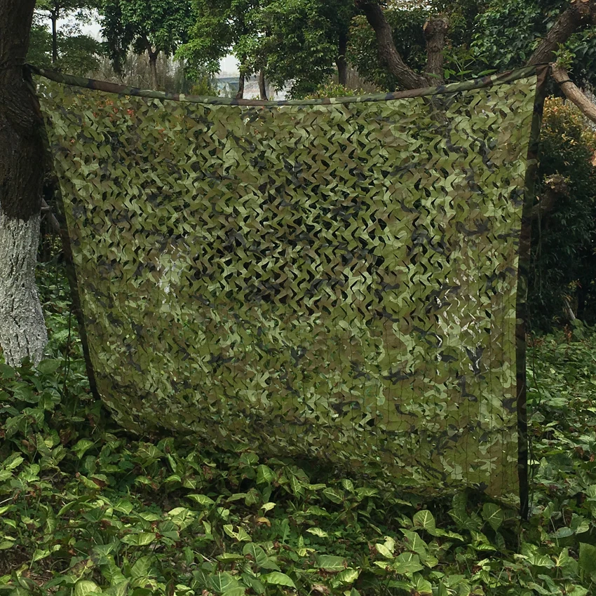 Wholesale hunting blind screen sunshade shelf net green camo net