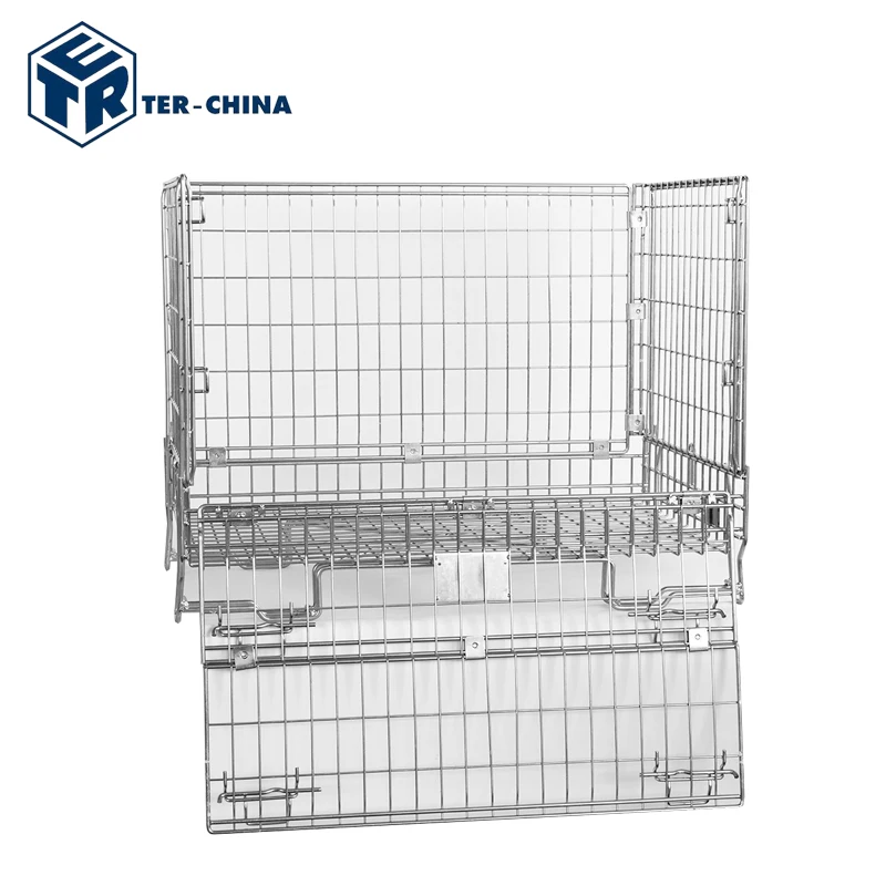 INDUSTRY WIRE MESH CONTAINER FOR STORAGE