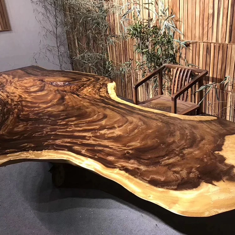 Home Dining Room Slab Table