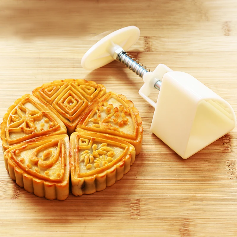 Autumn Festival Hand-Pressure Moon Cake Mould