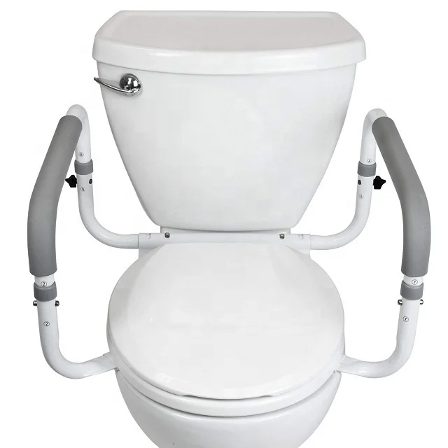 Stainless Steel Economic Hospital Home Bathroom Chair DisabledToilet Seat Adjustable Shower Chair Frame Elderly Care Products