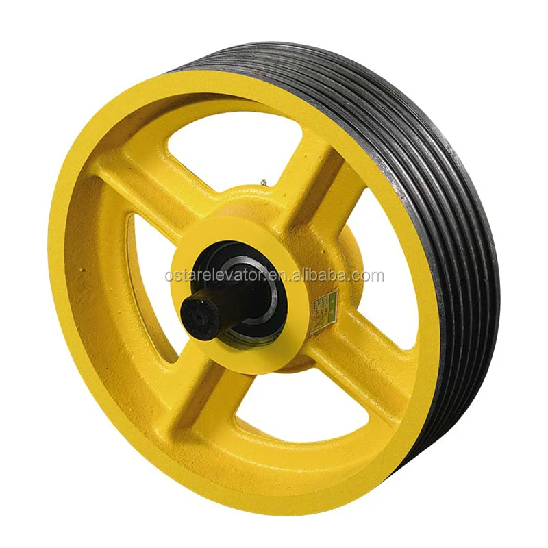 Cast Iron Elevator Deflector Sheave Pulley
