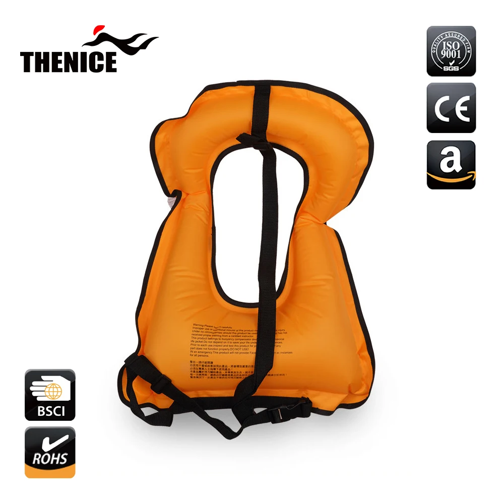 
Low MOQ THENICE brand adult snorkeling vest wholesale rafting vest custom 
