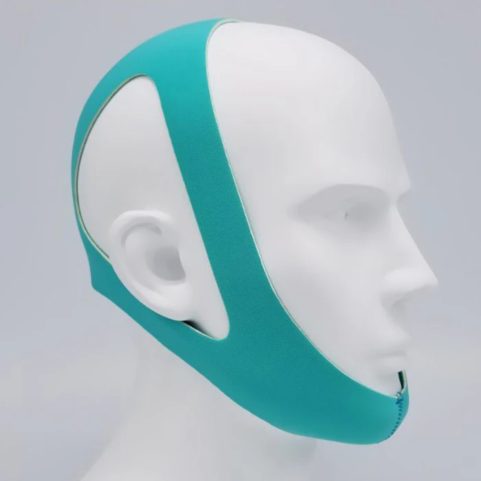 Неопреновый регулируемый ремень для подбородка от храпа