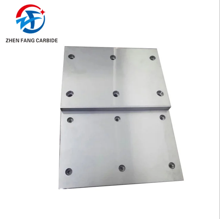 anti-Oxidant tungsten carbide plate for 3D curved glass molding machine