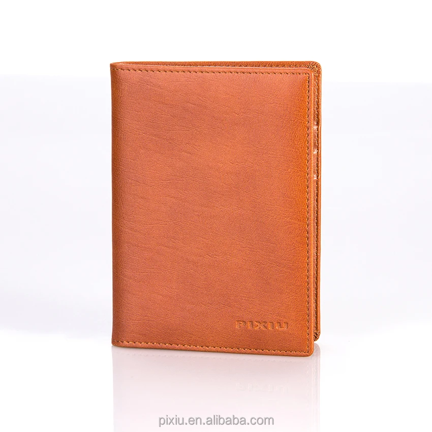 New Design Custom High Quality personalized cheap leather travel passport holder