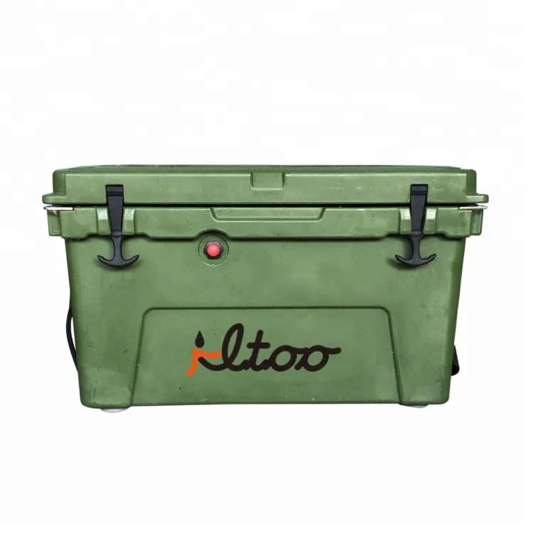 50qt Camping Travel  Cooler Box insulated ice chest roto molded