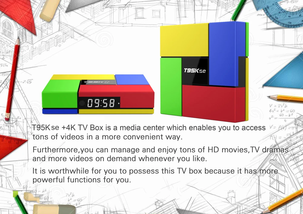 Hd эротическое видео media player quad core t95k se smart box tv s905x android quad core tv box 4 К